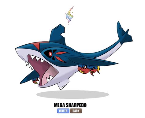 sharpedo mega evolution|shiny mega sharpedo.